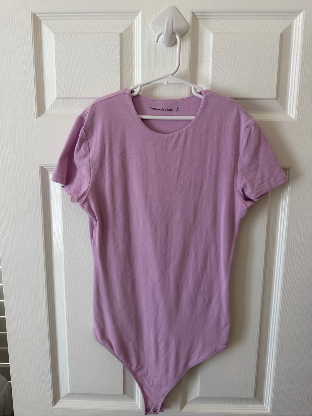 Abercrombie & Fitch Lilac Short Sleeve Bodysuit